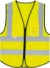 Multifunkčná Hi-Vis vesta - Korntex, farba - hi vis yellow, veľkosť - XXL/3XL