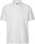 Pánske polokošeľové tričko z biobavlny s piké textúrou - Neutral, farba - white, veľkosť - 5XL