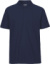 Pánske polokošeľové tričko z biobavlny s piké textúrou - Neutral, farba - navy, veľkosť - L