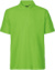 Pánske polokošeľové tričko z biobavlny s piké textúrou - Neutral, farba - lime, veľkosť - 3XL