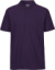 Pánske polokošeľové tričko z biobavlny s piké textúrou - Neutral, farba - purple, veľkosť - L