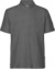 Pánske polokošeľové tričko z biobavlny s piké textúrou - Neutral, farba - dark heather, veľkosť - S