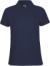Dámske polo tričko z biobavlny s piké textúrou - Neutral, farba - navy, veľkosť - S