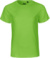 Detské tričko z biobavlny - Neutral, farba - lime, veľkosť - 140/146
