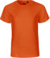 Detské tričko z biobavlny - Neutral, farba - orange, veľkosť - 128/134