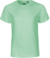 Detské tričko z biobavlny - Neutral, farba - dusty mint, veľkosť - 116/122