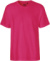 Pánske tričko z ťažkej bio bavlny - Neutral, farba - pink, veľkosť - XXL