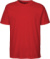 Unisex tričko z biobavlny - Neutral, farba - red, veľkosť - XXL