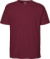 Unisex tričko z biobavlny - Neutral, farba - bordeaux, veľkosť - L