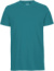 Pánske tričko z biobavlny - Neutral, farba - teal, veľkosť - S