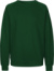 Unisex raglánová mikina z biobavlny - Neutral, farba - bottle green, veľkosť - 3XL