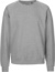 Unisex raglánová mikina z biobavlny - Neutral, farba - sport grey, veľkosť - 5XL