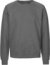 Unisex raglánová mikina z biobavlny - Neutral, farba - dark heather, veľkosť - XS