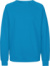Unisex raglánová mikina z biobavlny - Neutral, farba - sapphire, veľkosť - M