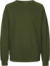 Unisex raglánová mikina z biobavlny - Neutral, farba - military, veľkosť - L