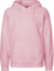 Pánska mikina s kapucňou z biobavlny - Neutral, farba - light pink, veľkosť - XXL