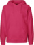 Pánska mikina s kapucňou z biobavlny - Neutral, farba - pink, veľkosť - XL