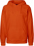 Pánska mikina s kapucňou z biobavlny - Neutral, farba - orange, veľkosť - 3XL