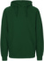 Pánska mikina s kapucňou z biobavlny - Neutral, farba - bottle green, veľkosť - 3XL