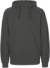 Pánska mikina s kapucňou z biobavlny - Neutral, farba - charcoal, veľkosť - M