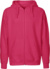 Pánska mikina s kapucňou z biobavlny - Neutral, farba - pink, veľkosť - XL