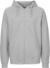 Pánska mikina s kapucňou z biobavlny - Neutral, farba - sport grey, veľkosť - XL
