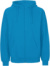 Pánska mikina s kapucňou z biobavlny - Neutral, farba - sapphire, veľkosť - 3XL