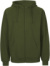 Pánska mikina s kapucňou z biobavlny - Neutral, farba - military, veľkosť - XXL