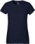 Dámske tričko z ťažkej biobavlny - Neutral, farba - navy, veľkosť - XXL