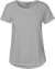 Dámske bio tričko s vyhrnutými rukávmi - Neutral, farba - sport grey, veľkosť - L