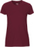 Dámske tričko z biobavlny - Neutral, farba - bordeaux, veľkosť - XXL