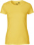 Dámske tričko z biobavlny - Neutral, farba - yellow, veľkosť - L
