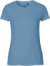 Dámske tričko z biobavlny - Neutral, farba - dusty indigo, veľkosť - XL
