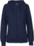 Dámska mikina s kapucňou z biobavlny - Neutral, farba - navy, veľkosť - XS