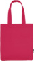 Taška z bio bavlny - Neutral, farba - pink, veľkosť - Onesize