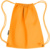 Športový vak z biobavlny Fairtrade - Neutral, farba - okay orange, veľkosť - Onesize