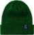 Pletená bio čiapka z fairtrade bavlny - Neutral, farba - bottle green, veľkosť - Onesize