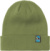 Pletená bio čiapka z fairtrade bavlny - Neutral, farba - military, veľkosť - Onesize