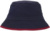 Klobúk z biobavlny - Neutral, farba - navy/bordeaux, veľkosť - M/L