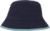 Klobúk z biobavlny - Neutral, farba - navy/teal, veľkosť - M/L