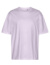 Oversize bio bavlnené tričko „Tiger“ - Neutral, farba - dusty purple, veľkosť - 3XL