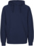 Mikina s kapucňou z ťažkej bio organickej bavlny "Tiger" - Neutral, farba - navy, veľkosť - L