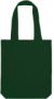 Bavlnená taška "Tiger" s dlhými ušami, vysoká gramáž - Neutral, farba - bottle green, veľkosť - Onesize