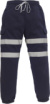 Výstražné tepláky s vysokou viditeľnosťou - Yoko, farba - navy, veľkosť - 3XL