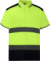 Výstražná polokošeľa z piké materiálu - Yoko, farba - hi vis yellow/navy, veľkosť - L