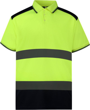 Výstražná polokošeľa z piké materiálu