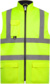 Hi-Vis polstrovaná vesta - Yoko, farba - hi vis yellow, veľkosť - 3XL