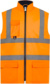Hi-Vis polstrovaná vesta - Yoko, farba - hi vis orange, veľkosť - 3XL