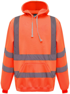 Hi-Vis mikina s kapucňou