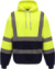 Hi-Vis mikina s kapucňou - Yoko, farba - hi vis yellow/navy, veľkosť - XXL